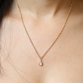14K Gold Chain | Rope 1.5 mm | 45 cm